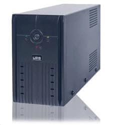 Eurocase UPS Line Interactive (EA200LED), 2000VA/720W, USB - črna