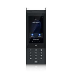 Ubiquiti UniFi Access Intercom - Domofon, kamera 2 Mpx, dvosmerni zvok, 7" zaslon na dotik, IP65, črna