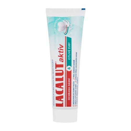 Lacalut Aktiv Gum Protection & Sensitivity zobna pasta za zaščito dlesni in zmanjšanje občutljivosti zob