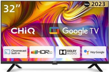 CHiQ L32H7G 32-palčni televizor Google TV LED HD