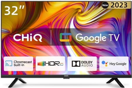 CHiQ L32H7G 32-palčni televizor Google TV LED HD
