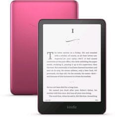 Amazon E-knjiga Kindle Paperwhite Signature Edition 2024 (32 GB), malina, brez oglasov