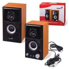 Genius SP-HF500A II (31730032400) 2.0 16W kvalitetni leseni zvočniki