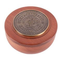 Captain Fawcett Milo za britje v leseni škatli xScapicchio (Shaving Soap) 110 g