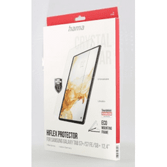 Hama Hiflex, zaščita zaslona pred razbitjem za Samsung Galaxy Tab S7+/S7 FE/S8+ (12,4"), varnostni razred 13