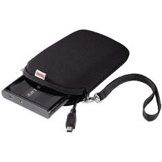 Hama etui za zunanji trdi disk 2,5", neopren, črn