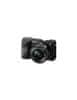 ILCE6100 brezzrcalni digitalni fotoaparat + SELP1650II objektiv, črn