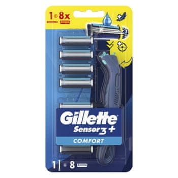  Gillette Sensor3+ Plus Comfort moška britvica