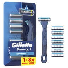 Gillette Sensor3+ Plus Comfort moška britvica