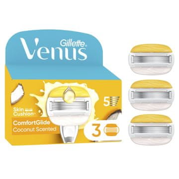 Gillette Venus ComfortGlide Coconut nadomestne glave, 3/1