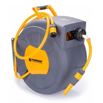 Powermat Samodejno izvlečna cev za vodo 35m + dodatki