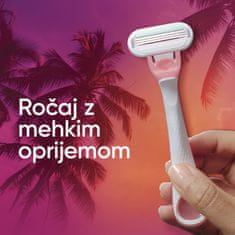 Gillette Venus Miami Vibes Disposable britvice, 3/1