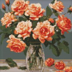 Rayher.	 Diamantni mozaik, Refined bouquet, 30x30 cm