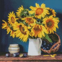 Rayher.	 Diamantni mozaik, Bright sunflowers, 40x40 cm