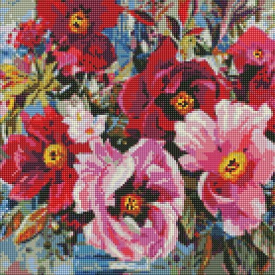 Rayher.	 Diamantni mozaik, Spring beauty, 40x40 cm