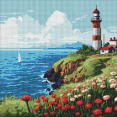 Rayher.	 Diamantni mozaik, A lighthouse on the horizont , 40x40 cm