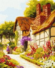 Rayher.	 Slikanje po številkah, Fairytale house, 40x50 cm