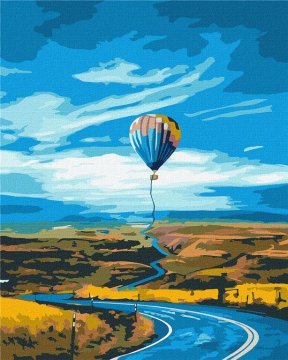Rayher.	 Slikanje po številkah, Way to the top, 40x50 cm