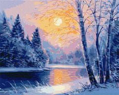 Rayher.	 Slikanje po številkah, Winter evening, 40x50 cm