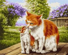 Rayher.	 Slikanje po številkah, Mother's warmth, 40x50 cm