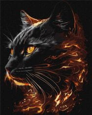 Rayher.	 Slikanje po številkah, Fiery Beauty, 40x50 cm