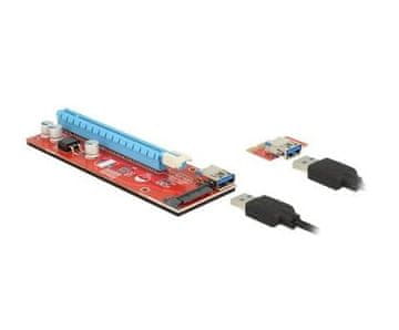 Delock Riser PCI Express x1 > x16 USB
