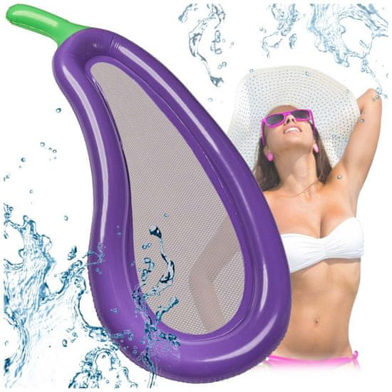 Ikonka Napihljiva mrežasta vzmetnica aubergine 240cm
