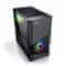 Evolveo M5/Micro ATX/Transpar./Črna