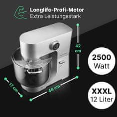 ProfiCook KM 1254 kuhinjski robot XXL 12L, 2500W