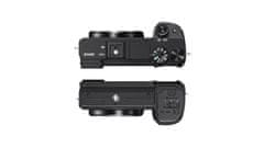 Sony ILCE6400 brezzrcalni digitalni fotoaparat + SELP1650II objektiv, črn