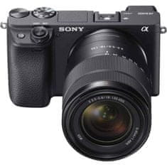 Sony ILCE6400 brezzrcalni digitalni fotoaparat + SEL18135 objektiv, črn