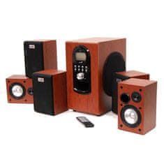 Genius SW-HF5.1 6000 II (31730018400) 5.1 Dark Cherry Komplet lesenih zvočnikov
