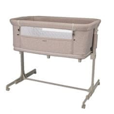 Espiro Obposteljna otroška posteljica stajica Cloud Beige Dune 2v1