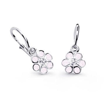 Cutie Jewellery Otroški uhani iz belega zlata C1737-10-X-2