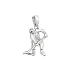 Evolution Group Srebrn obesek Hokejist 64016