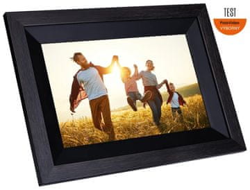Rollei Photo Frame WiFi 105/ 10,1"/ 8GB/ 1W/ Frameo APP/ Wood/ Black