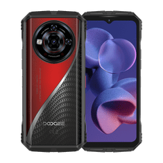 Doogee S118 Pro 8+16/512GB 5G 10800mAh, Cornelian Red