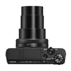 Sony RX100VIIa digitalni kompaktni fotoaparat, črn
