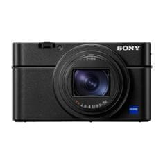 Sony RX100VIIa digitalni kompaktni fotoaparat, črn