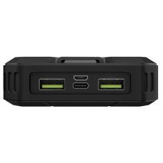 Goobay PowerBank 20.000 mAh USB-C Quick-Charge 3.0 sončne celice črna zunanja prenosna baterija