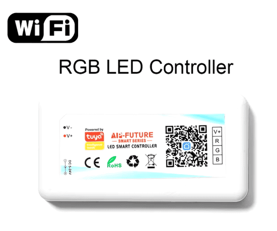 MXM Pametni regulator za LED trakove - RGB, Tuya, Wifi, DC5-24V