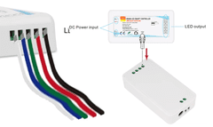 MXM Pametni regulator za LED trakove - RGB, Tuya, Wifi, DC5-24V