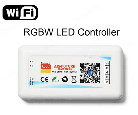 MXM Pametni regulator za LED trakove - RGBW, Tuya, Wifi, DC5-24V