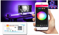 MXM Pametni regulator za LED trakove - RGB CCT, Tuya, Wifi, DC5-24V