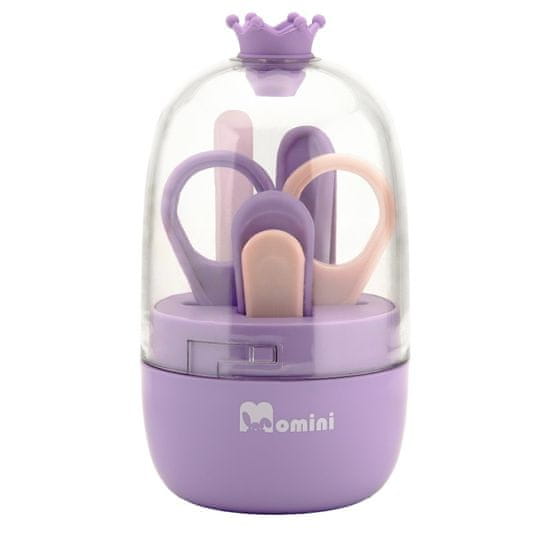 Momini Otroški set za nego nohtov Lilac