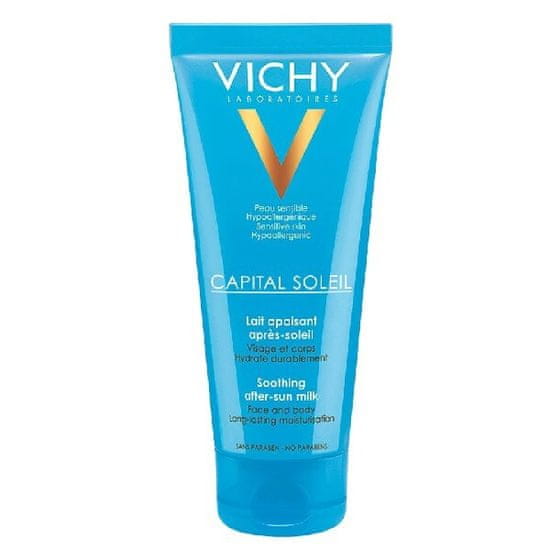Vichy Capital Soleil pomirjajoče mleko po sončenju za občutljivo kožo 300 ml