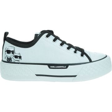 Karl Lagerfeld Čevlji bela 40 EU Kampus Max Iii Twin Nft Lo Lace