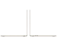 Apple MacBook Air 15 prenosnik, Starlight, 38,9cm (15,3), M4 10C CPU/10C GPU, 16GB, 256GB, macOS (mw1j3cr/a)