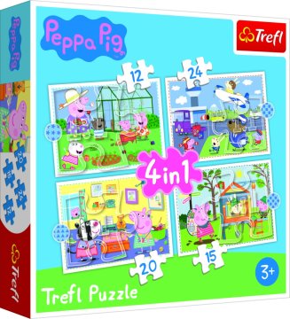 Trefl Peppa Pig Puzzle 4v1