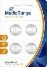 MediaRange Baterija cr 2032 3v 1/4 baterije mediarange